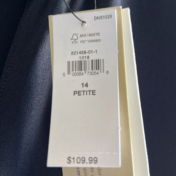 Banana Republic Navy A line Dress - Picture 4 of 4